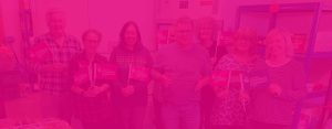 Foodshare Team With a Pink filter